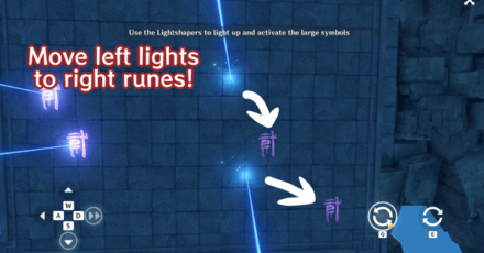Genshin - City of Hidden Runes Purple Lightshaper Puzzle 3
