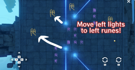 Genshin - City of Hidden Runes Yellow Lightshaper Puzzle 1