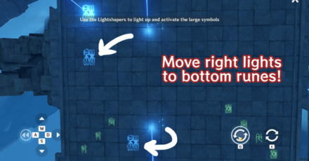 Genshin - City of Hidden Runes Blue Lightshaper Puzzle 3