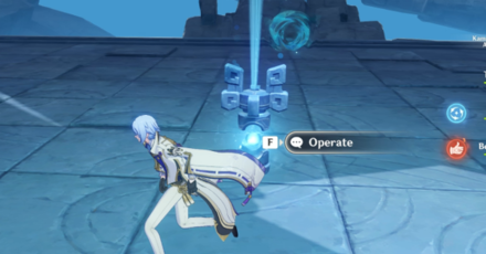 Genshin - City of Hidden Runes How to Solve Lightshaper 1 - Interact with the device