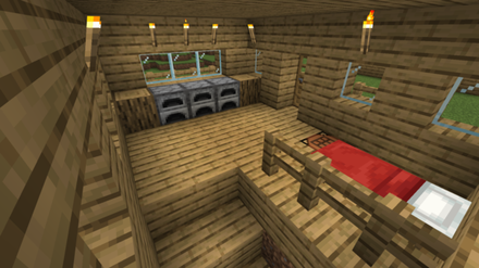 Ground Level Furnish - Minecraft