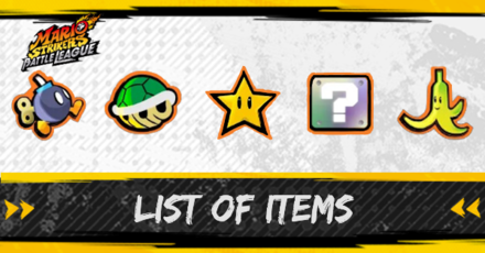 List of Items Banner