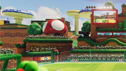 Mario Strikers Mushroom Hill
