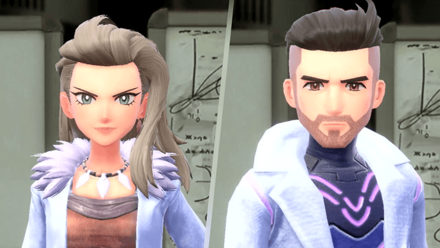 Pokemon Scarlet and Violet SV - Professor Sada and Professor Turo
