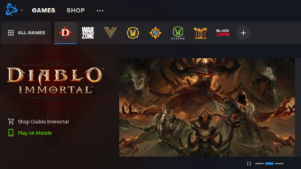 PC BattleNet Client