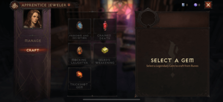 Diablo Immortal - Crafting Jems