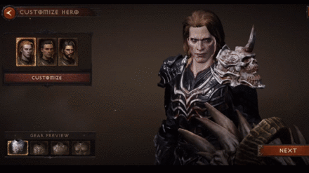 Diablo Immortal - Choose a Face Preset