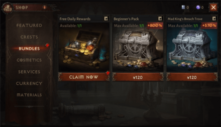 Diablo Immortal - Free Daily Reward