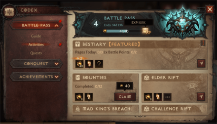 Diablo Immortal - Featured Activity