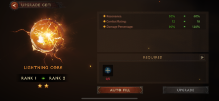 Diablo Immortal - Upgrade Legendary Gem