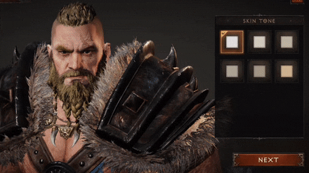 Diablo Immortal - Pick a Skin Tone