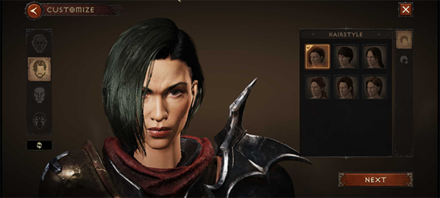 Diablo Immortal - Pick a Hairstyle
