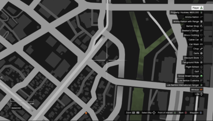 Grand Theft Auto V (GTA V) - Pistol Map Location.jpg