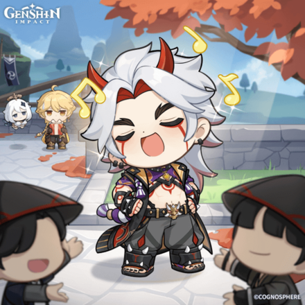 Genshin Impact - Itto Birthday Art 2022