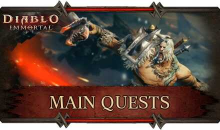 Diablo Immortal - Main Quests
