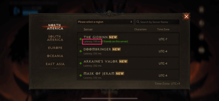 Server with Low Latency