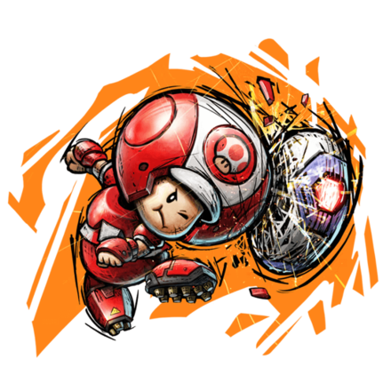 Mario Strikers Toad