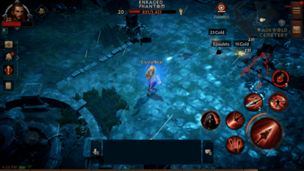 Diablo Immortal - Tap the Ultimate Skill Button