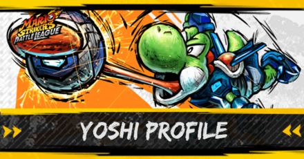 Mario Strikers: Battle League - Yoshi Best Gear and Team Compositions