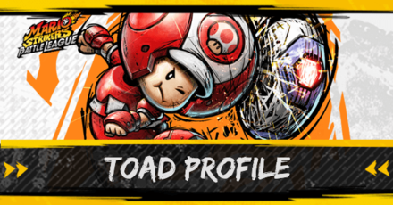 Mario Strikers: Battle League - Toad Best Gear and Team Compositions