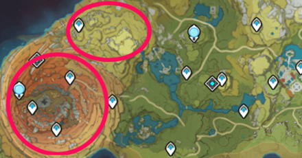Genshin - Sandbearer Wood Location The Chasm Surface