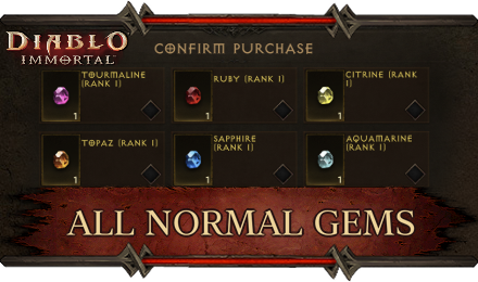 Diablo Immortal - List of All Normal Gems Banner.png