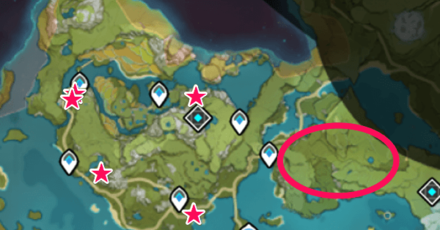 Genshin - Cuihua Wood Locations Qingce Village