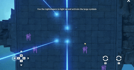 Genshin - Danger All Around Puzzle Solution - Rotate to fit the symbols