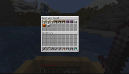 Minecraft - Boat with Chest