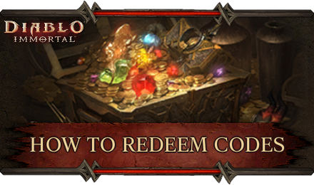 Diablo Immortal - How to Redeem Codes