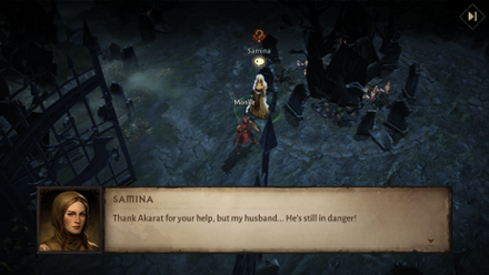 Diablo Immortal - Talk to Samina