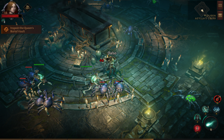 Diablo Immortal - Inspect Queen Asylla