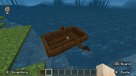 Minecraft -Place Boat