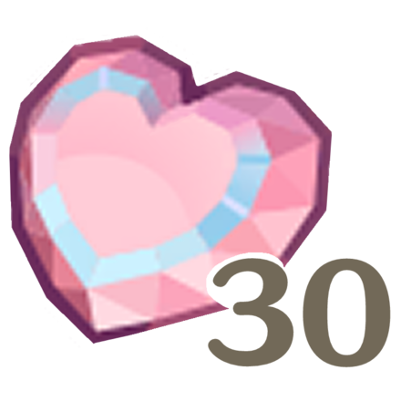 Get More Heart Crystals