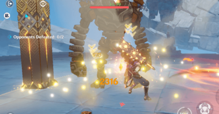 Genshin - Shield Against Heavy Enemies