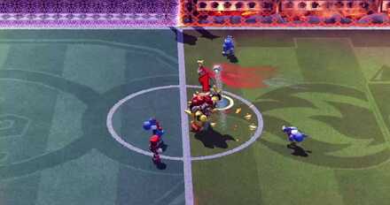 Mario Strikers Battle League - Stop a Pass