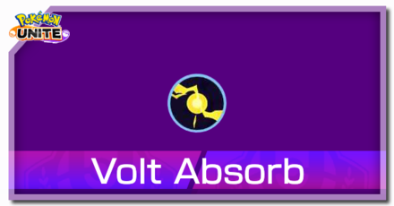 Pokemon UNITE - Volt Absorb Banner