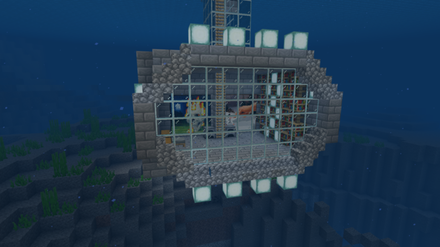 Underwater House - Minecraft