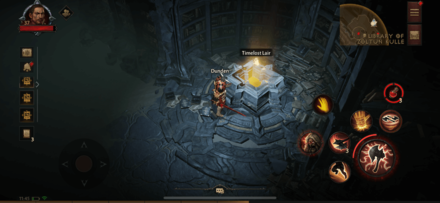 Library of Zoltun Kolle Hidden Alcove Hidden Lair World View