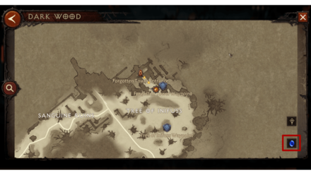Diablo Immortal - Map Portal