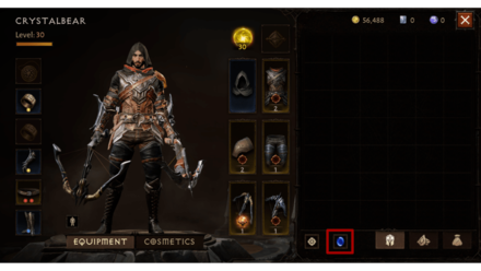 Diablo Immortal - Inventory Portal