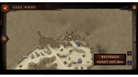 Diablo Immortal - Select a Location to Teleport To