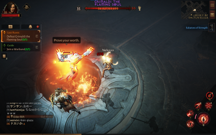 Diablo Immortal - Grimaldi the Flaming Soul