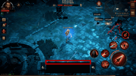 Diablo Immortal - Minimize the Chat Box