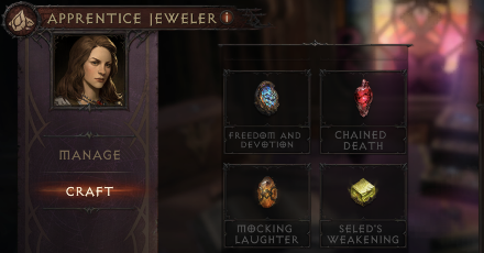 Diablo Immortal - Crafting Gems
