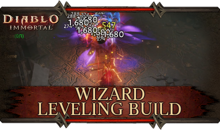 Diablo Immortal - Wizard Leveling Build