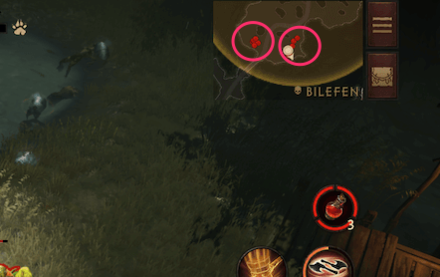 Bounty Monsters Red Dots