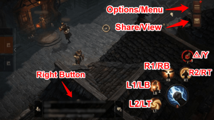 Diablo Immortal - Controls