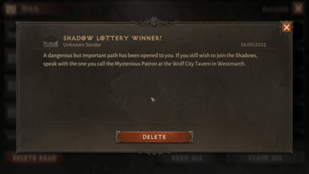Diablo Immortal - Get the Winning Ticket