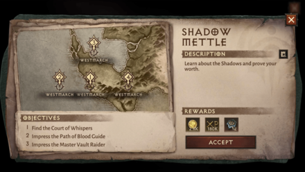 Diablo Immortal - Shadow Mettle